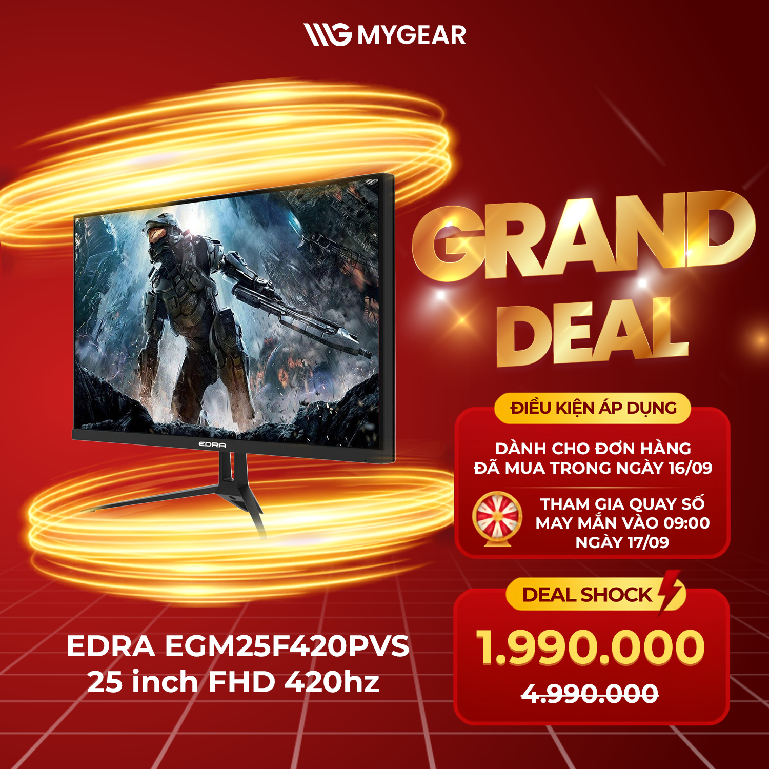 EDRA EGM25F420PVS Deal Shock 1.990.000đ