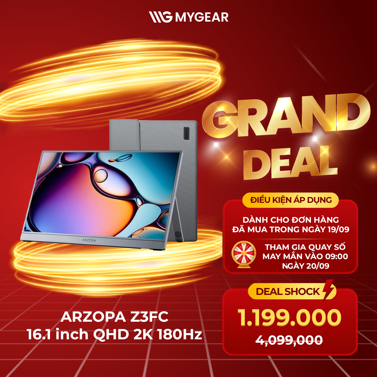 ARZOPA Z3FC Deal Shock 1.199.000đ